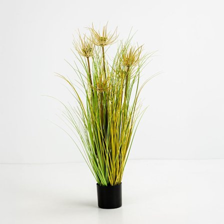 Kunstig grøn plante i potte, 70 cm PVC