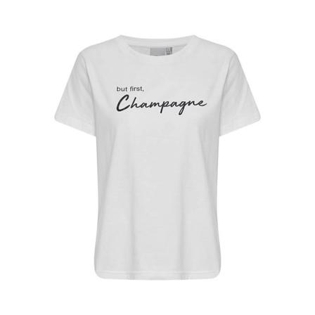 Ichi, T-Shirts Wit, Dames, Maat:XL