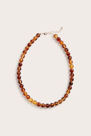 Kappahl | Perlesmykke Brun ONE SIZE | Brun