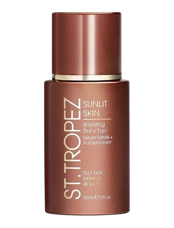 St.Tropez Self Tan Express Sunlit Skin Bronzing Tint + Tan - Nude - 30 ML