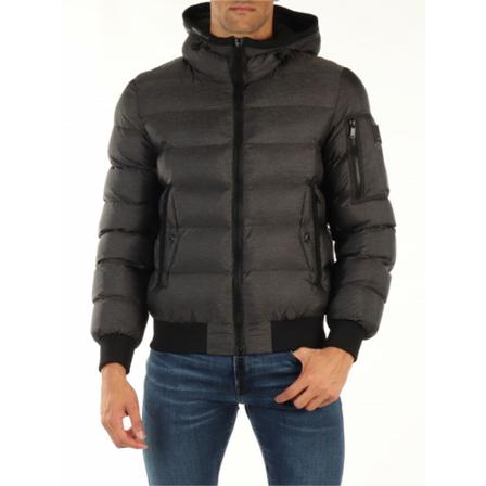 Dekker, Down Jackets Grijs, Heren, Maat:M