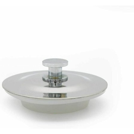 2 stk. 40-45mm badekar silikoneprop, hvid afløbprop, rustfrit stål afløbprop i høj kvalitet