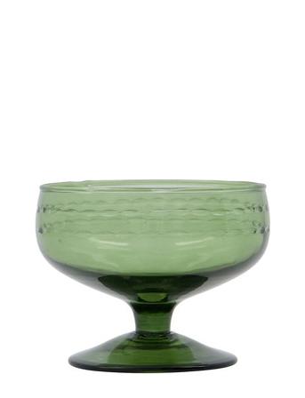 House Doctor Dessert Bowl, Hdvintage, Green Grön