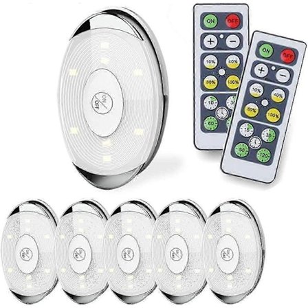 LED-skåpbelysning, Batteridriven LED-skåpbelysning, LED-skåplampor Nattgåva