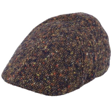 Stetson - Multi flatcap Keps - Texas Donegal Multi Flat Cap @ Hatstore