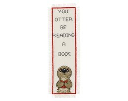 Broderipakke Bokmerke You otter be reading. - Permin