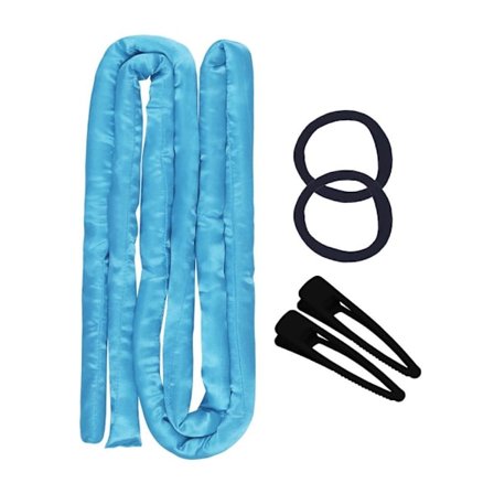Heatless Curler Rod Curl Hair Kit LAKE BLUE
