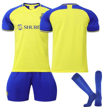 22-23 Saudi Premier League Al-nassr Fc Hemma nr. 7 Ronaldo tröja 18(100cm)