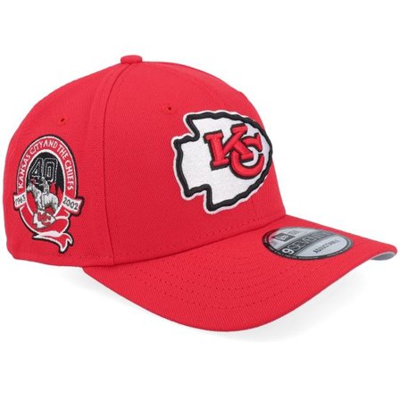 New Era - NFL Röd adjustable Keps - Kansas City Chiefs NFL Patch 9SEVENTY Red Adjustable @ Hatstore
