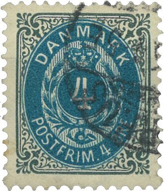 Danmark 1875 - AFA 23c - Stemplet