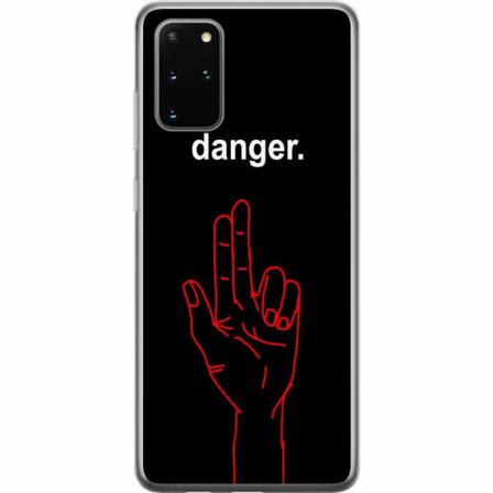 Samsung Galaxy S20+ Genomskinligt Skal Stranger Things