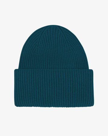 Merino Wool Hat - Ocean Green