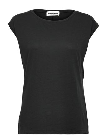 Jilaa T-shirt Top Sort ARMEDANGELS