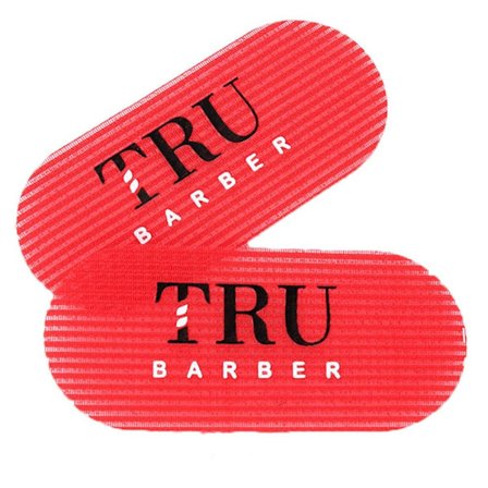 2st Barber Hair Sticker Hair Gripper RÖD