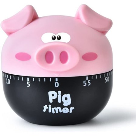 IC Mekanisk Timer Kök Matlagning Timer Klocka Högt Alarm (Spargris)