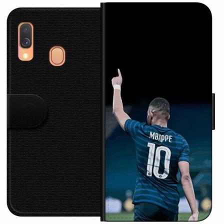 Samsung Galaxy A40 Plånboksfodral Frankrike - Kylian Mbappé