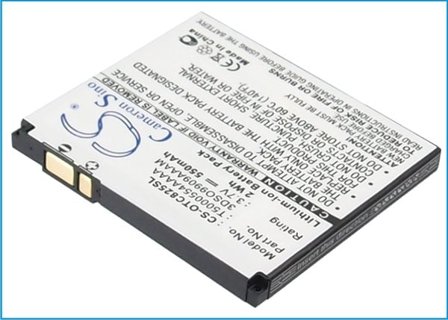 Batteri for SmartPhone, Mobil for Alcatel OT-C825, OT-C835, Elle No3 og andre.