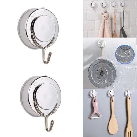 Vakuumsugekoppkrok for bad, toalett, kjøkken - Kraftig DXGHC