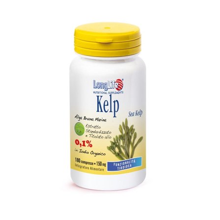 Longlife Kelp Alga Bruna 180 Compresse