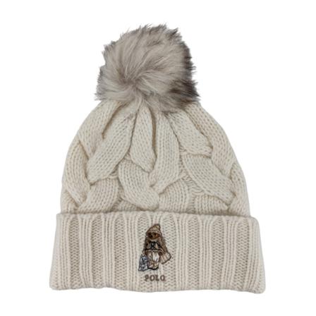 Ralph Lauren, Beanies Beige, Dames, Maat:ONE Size