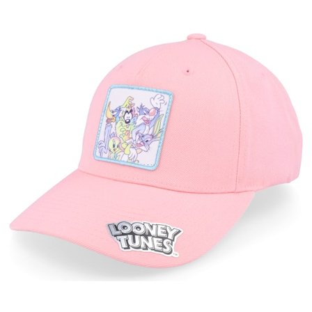 Looney Tunes - Rosado adjustable Gorra - Looney Tunes Pastel Pink Adjustable @ Hatstore