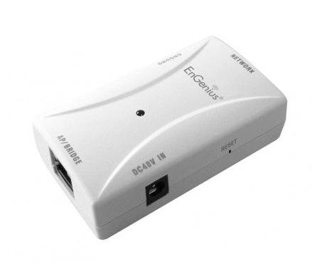 ENGENIUS PoE injector (48V) with Reset button Factory Sealed