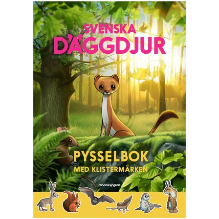 Svenska däggdjur pysselbok