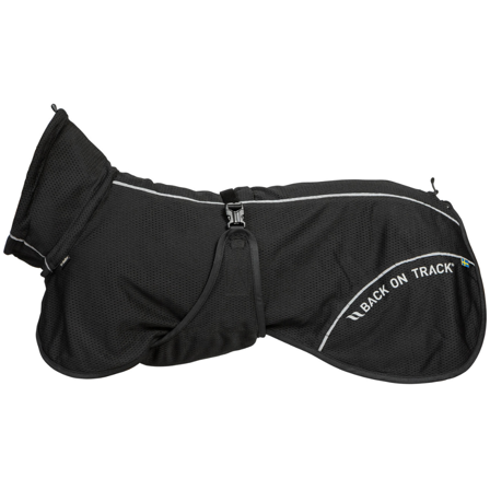 Back on Track Bay Mesh Coat High Set Tail 40-50 cm Black