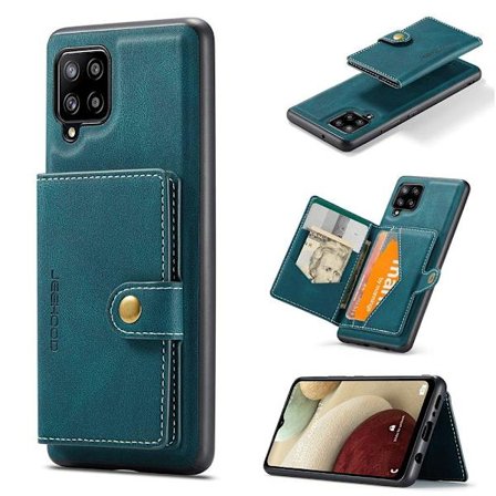 Samsung Galaxy A42 - Stilsäkert Skal med Korthållare