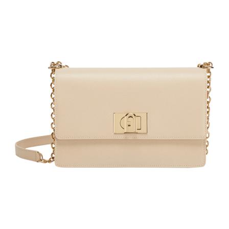 Furla, Cross Body Bags Beige, Dames, Maat:ONE Size,leer