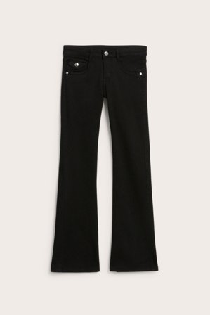 Kappahl | Bootcut jeans low waist | Svart