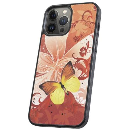Iphone 6/7/8/se - Skal Fjäril & Blomma Multifärg