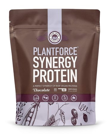 Plantforce Synergy Protein Vegansk Chocolate 800 g, Sport & Velvære, Protein & Energi, Proteinpulver
