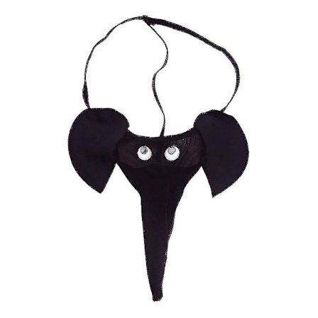 Menn Novelty Elephant G-strenger Truser Thong Underwear Briefs Lingerie Flerfarget Valgfritt