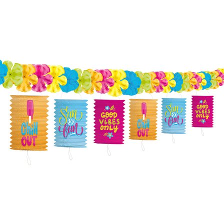 Lampeguirlande Sommer