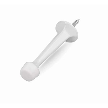 Oven pysäyttimet seinään asennettava oven pysäytin Metallinen jäykkä oven pysäytin Raskaan käytön ovenpysäytin mykistyspehmeällä kumipuskurin kärjellä