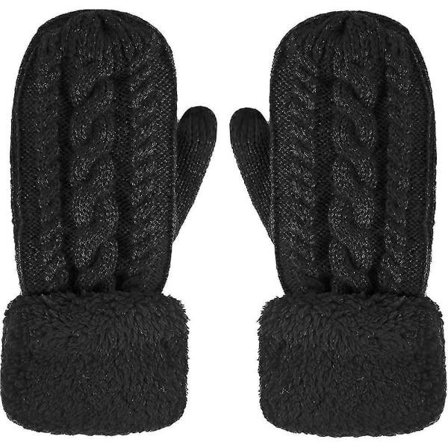 Tykke Fleeceforet Vinterhandsker til Kvinder Bløde Varme