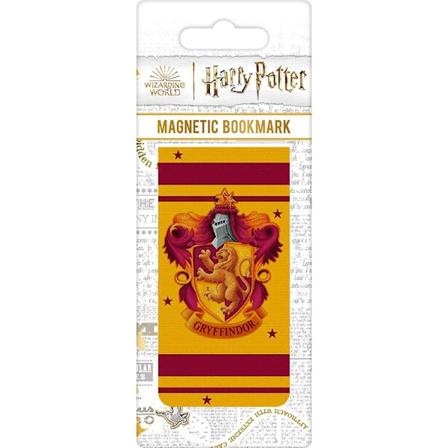 Harry Potter Gryffindor Magnetisk Bokmärke One Size Gul/Röd Yellow/Red One Size