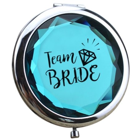 Brudelommespeil gravert sminkespeil bryllupsdekorasjon brudepike