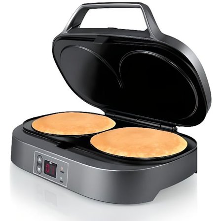 Crêpière - Flama - 4902FL - 1300W - 2 rum - Non-stick