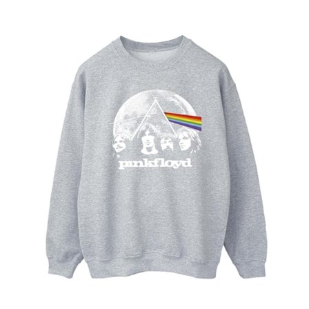 Pink Floyd Mens Moon Prism Blue Sweatshirt M Sports Grey