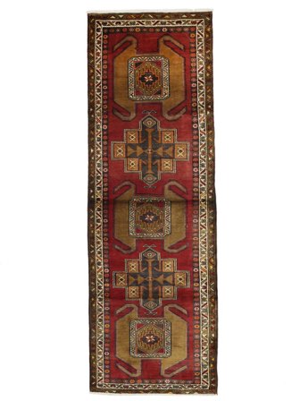 Tapis Ardabil 105X302 De Couloir (Laine, Perse)