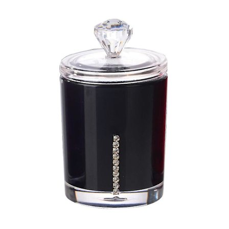 1 stk. Q-tip Æske Akryl Vatpind Æske Skrivebordsorganisering Æsker Vatpind Beholder