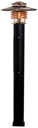 Westal Arnäs Pollare 1250 mm, E27 Koppar, Belysning