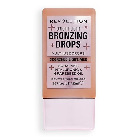 Revolution Bright Light Bronzing Drops Bronze Scorched, Makeup, Ansigt, Bronzer