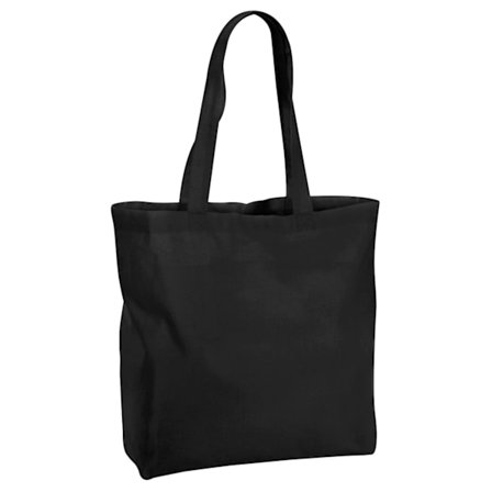 Westford Mill Återvunnen Bomull Tote Bag One Size Svart