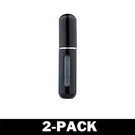 Refill Liten Parfym Flaska Återfyllbar - Svart