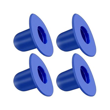 4 stk Svømmebassengsett Plugger Veggplugg Jordbassengtilpasning Filter Pumpe Hullplugg For Blå - Perfet