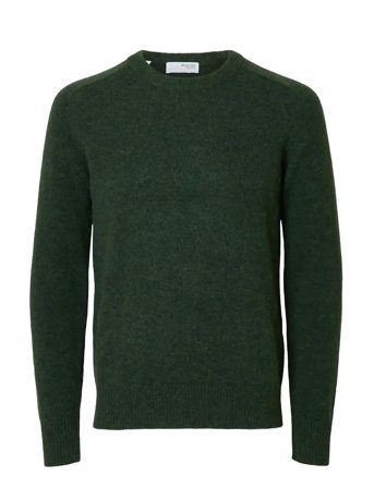 Selected | Slhrai Ls Knit Crew Neck Noos | XL