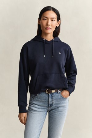 GANT Damen Hoodie (XXL) Marineblau